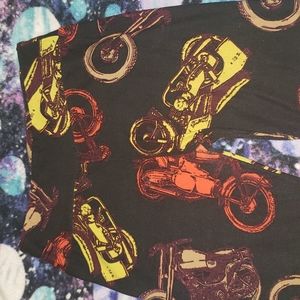 Lularoe OS Motorcycle Leggings